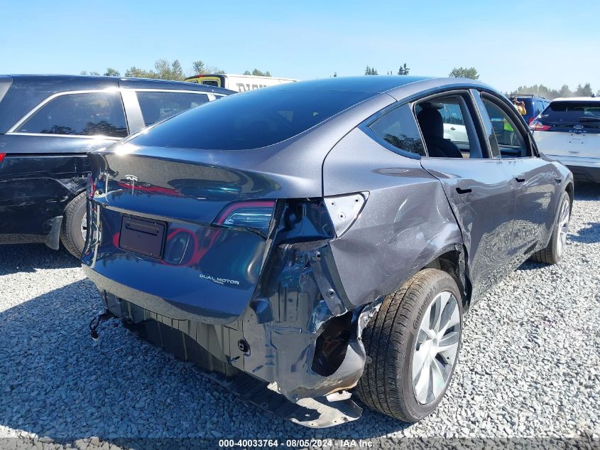 2023 Tesla Model Y Awd/Long Range Dual Motor All-Wheel Drive VIN: 7SAYGDEE2PF882359 Lot: 40033764