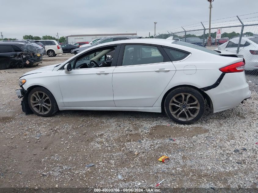 2020 Ford Fusion Sel VIN: 3FA6P0CD7LR192676 Lot: 40033766