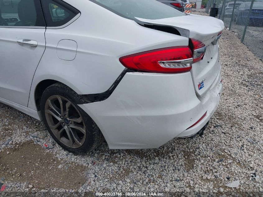 2020 Ford Fusion Sel VIN: 3FA6P0CD7LR192676 Lot: 40033766