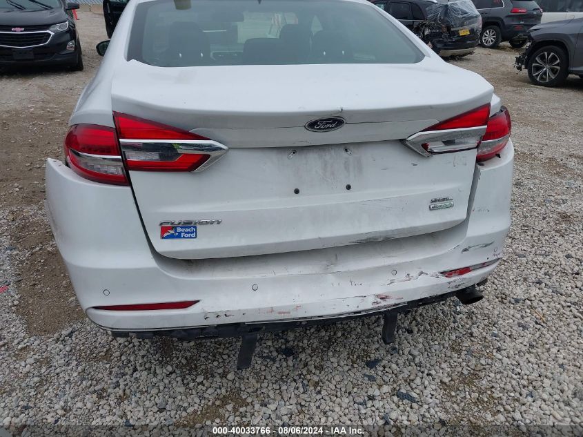 2020 Ford Fusion Sel VIN: 3FA6P0CD7LR192676 Lot: 40033766