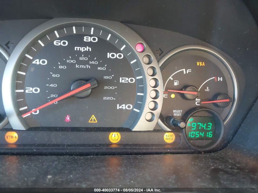 2005 Honda Pilot Ex-L VIN: 2HKYF18555H528571 Lot: 40033774