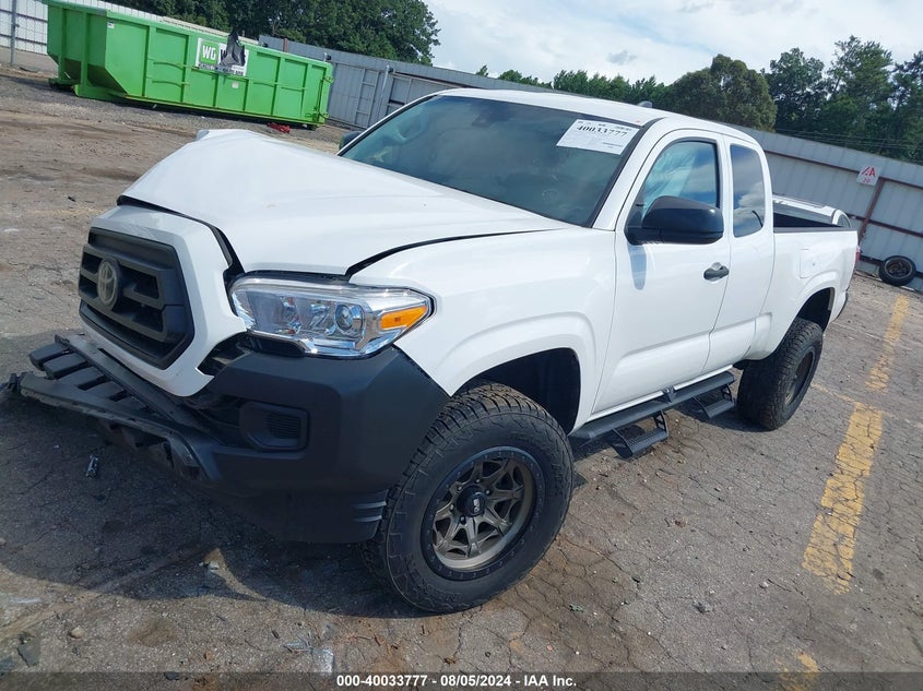 VIN 3TYRX5GN8NT055113 2022 TOYOTA TACOMA SR