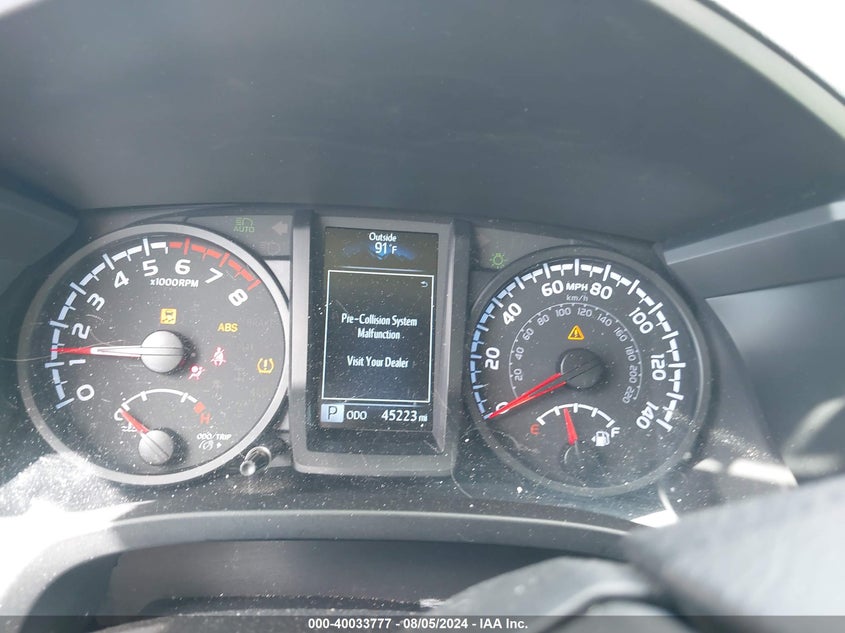 VIN 3TYRX5GN8NT055113 2022 TOYOTA TACOMA SR