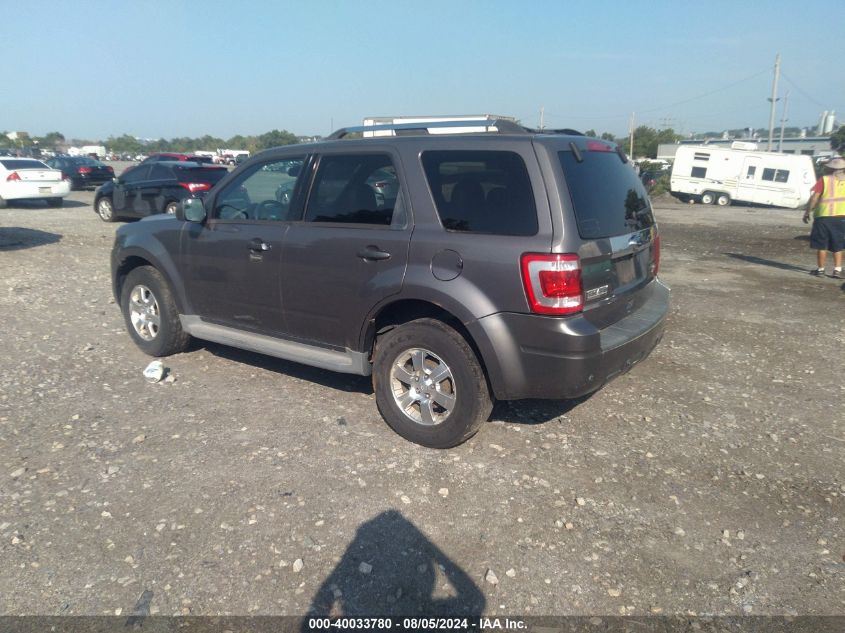 2011 Ford Escape Limited VIN: 1FMCU9EG0BKB56828 Lot: 40033780