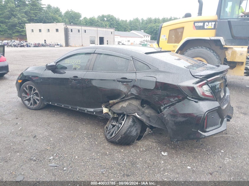 VIN 2HGFC2F89KH532194 2019 HONDA CIVIC SPORT