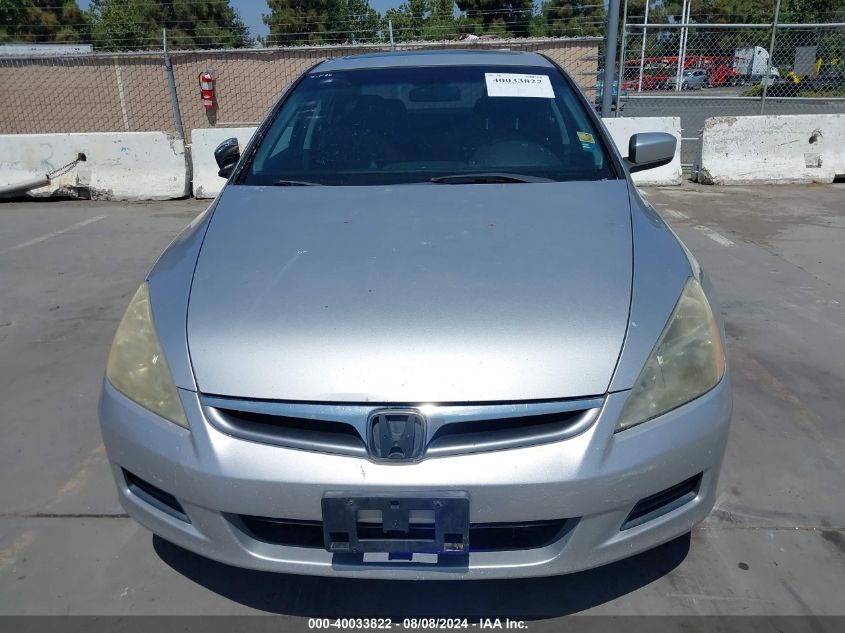 2006 Honda Accord 3.0 Lx VIN: 1HGCM66306A028553 Lot: 40033822