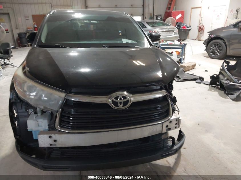 2015 Toyota Highlander Le VIN: 5TDZARFH6FS012021 Lot: 40033846