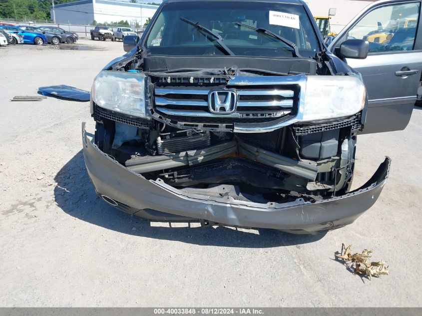 2012 Honda Pilot Exl VIN: 5FNYF4H54CB083978 Lot: 40033848