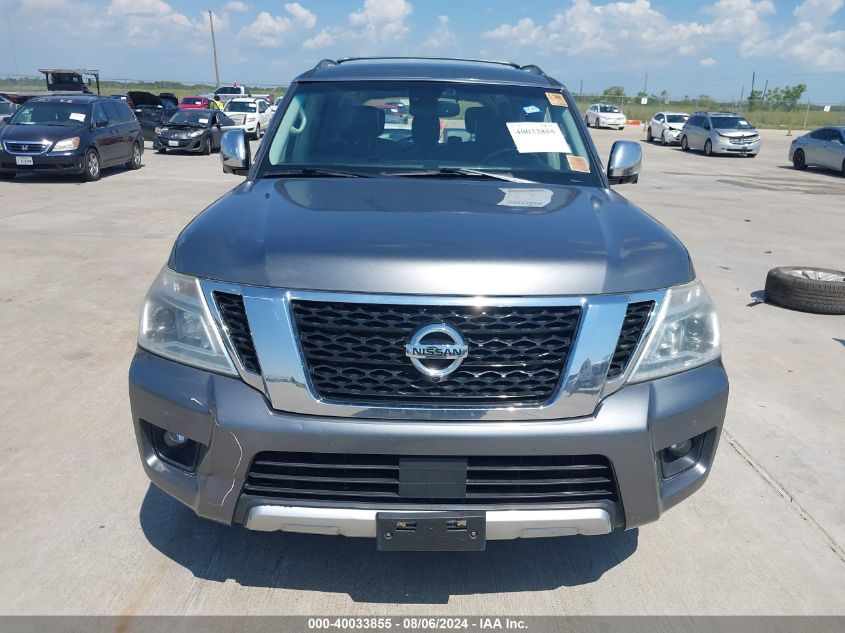 JN8AY2ND4H9009879 2017 Nissan Armada Platinum