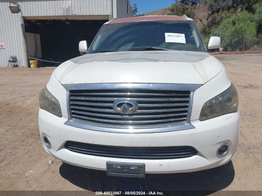 2012 Infiniti Qx56 VIN: JN8AZ2ND0C9716547 Lot: 40033867