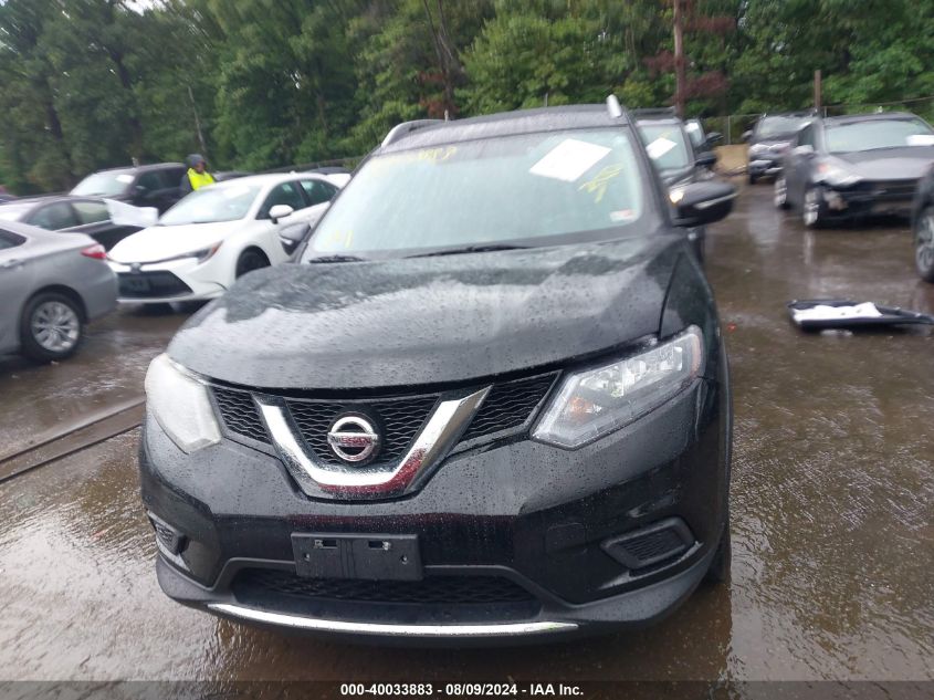 2015 Nissan Rogue Sv VIN: KNMAT2MV6FP536285 Lot: 40033883