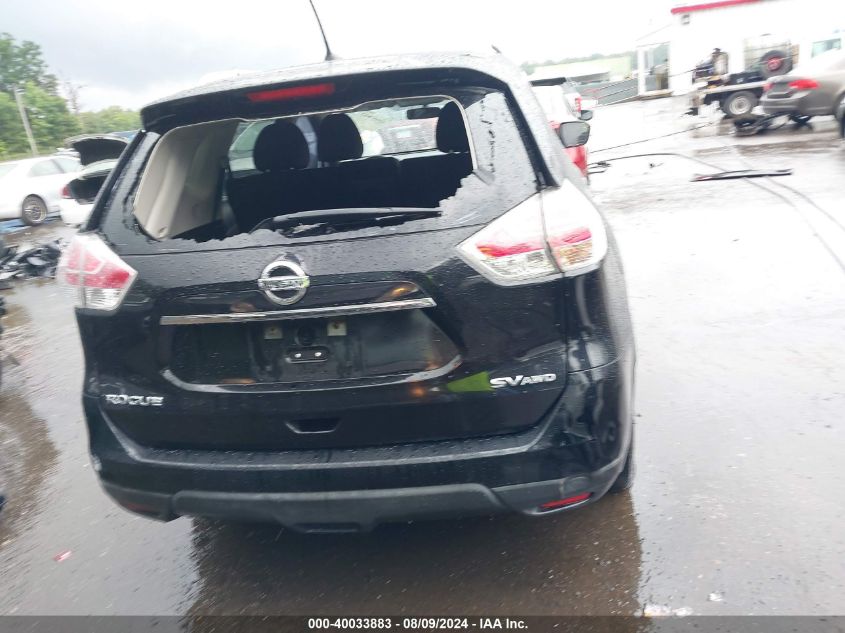 2015 Nissan Rogue Sv VIN: KNMAT2MV6FP536285 Lot: 40033883