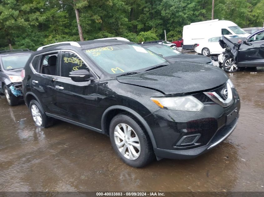 VIN KNMAT2MV6FP536285 2015 Nissan Rogue, SV no.1