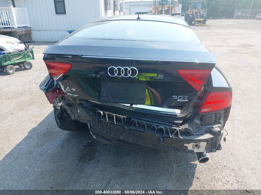 2012 Audi A7 Premium VIN: WAUYGAFC1CN058998 Lot: 40033890