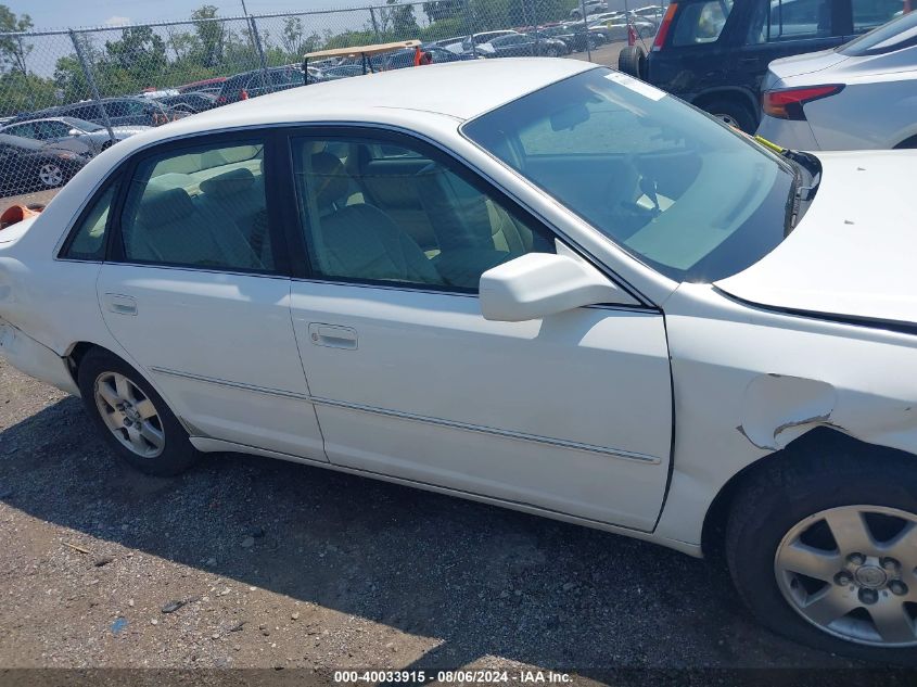 2003 Toyota Avalon Xl VIN: 4T1BF28B23U306604 Lot: 40033915