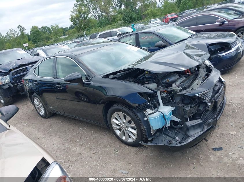 2014 Lexus Es 300H VIN: JTHBW1GGXE2063262 Lot: 40033920