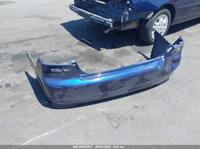 2004 Honda Civic Lx VIN: 2HGES165X4H617112 Lot: 40033927