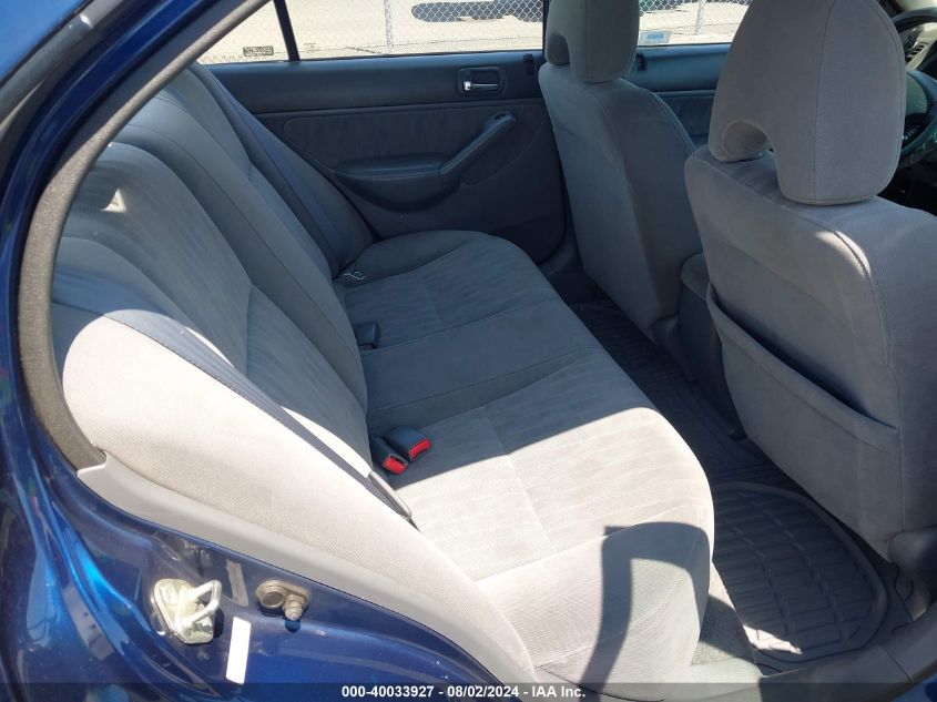 2004 Honda Civic Lx VIN: 2HGES165X4H617112 Lot: 40033927