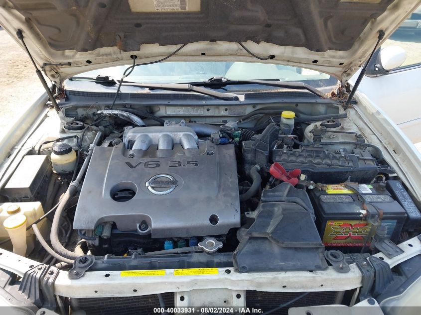 2002 Nissan Maxima Se VIN: JN1DA31D32T422320 Lot: 40033931