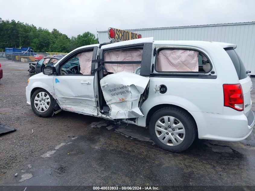 2016 Dodge Grand Caravan Se VIN: 2C4RDGBG4GR140308 Lot: 40033933