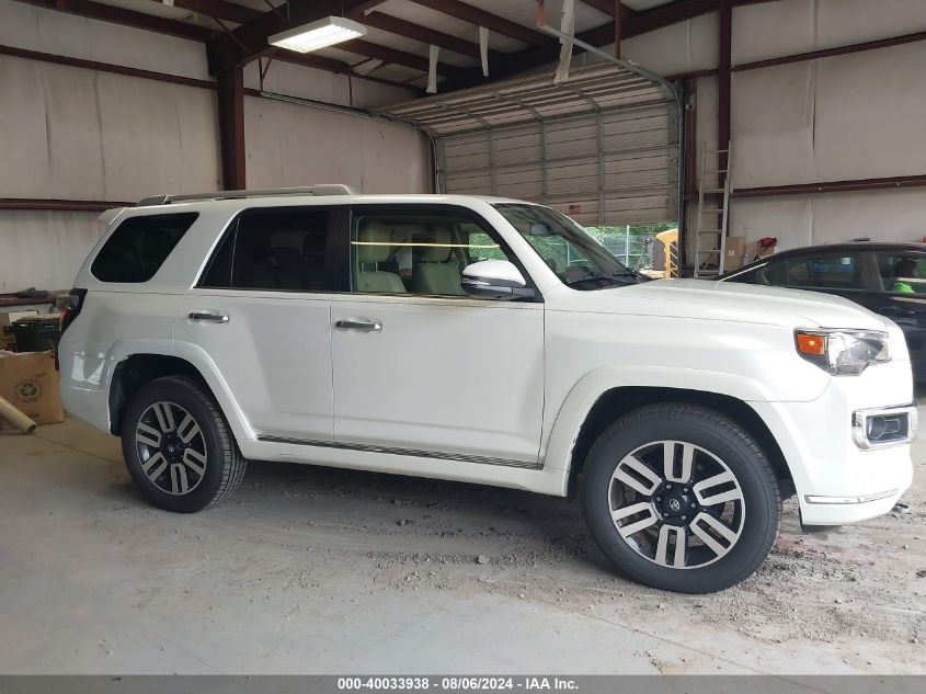 2016 Toyota 4Runner Limited VIN: JTEBU5JR2G5329136 Lot: 40033938