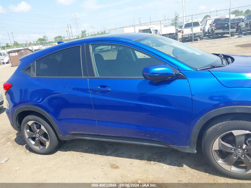 2018 Honda Hr-V Ex VIN: 3CZRU6H54JG718477 Lot: 40033948