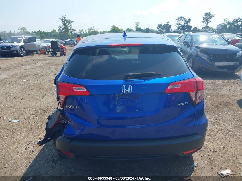 2018 Honda Hr-V Ex VIN: 3CZRU6H54JG718477 Lot: 40033948