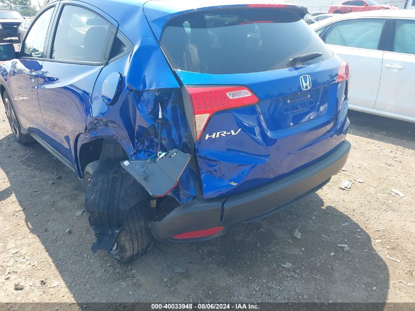2018 Honda Hr-V Ex VIN: 3CZRU6H54JG718477 Lot: 40033948