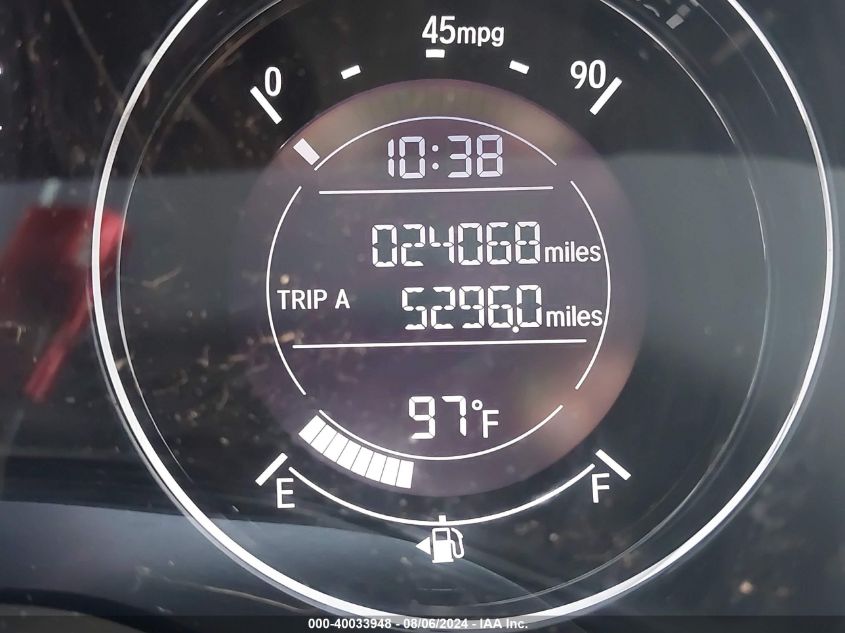 2018 Honda Hr-V Ex VIN: 3CZRU6H54JG718477 Lot: 40033948