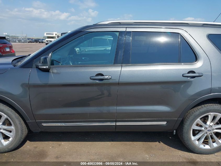 2018 Ford Explorer Xlt VIN: 1FM5K8D84JGA18326 Lot: 40033986