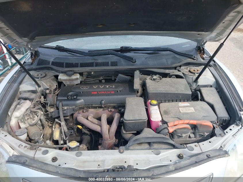 2007 Toyota Camry Hybrid VIN: JTNBB46K473034109 Lot: 40033993