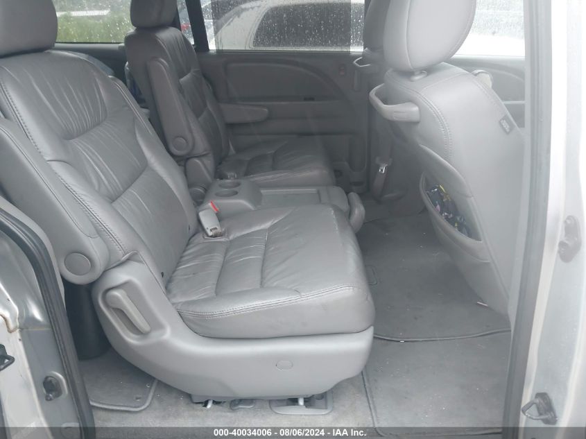 2010 Honda Odyssey Ex-L VIN: 5FNRL3H72AB039760 Lot: 40034006