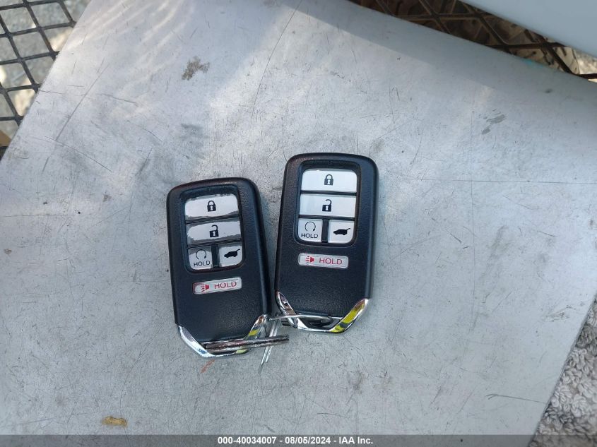 2017 Honda Cr-V Ex VIN: 5J6RW2H5XHL050961 Lot: 40034007