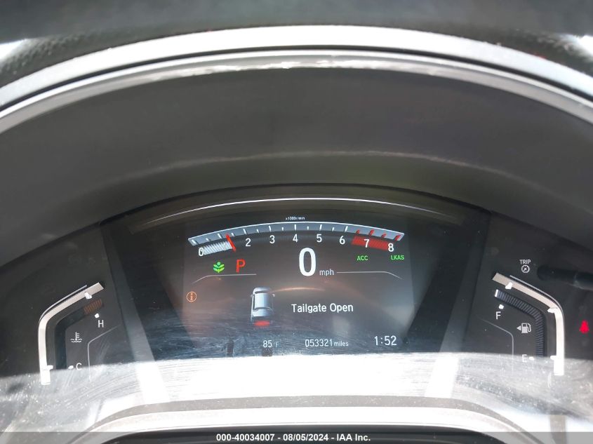 2017 Honda Cr-V Ex VIN: 5J6RW2H5XHL050961 Lot: 40034007