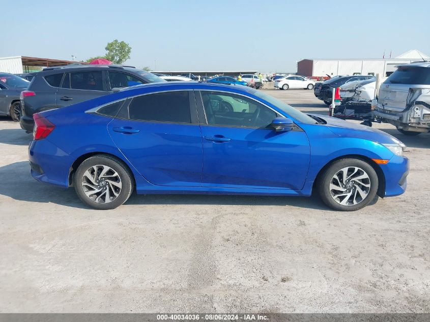 2018 Honda Civic Ex VIN: 2HGFC2F78JH523945 Lot: 40034036