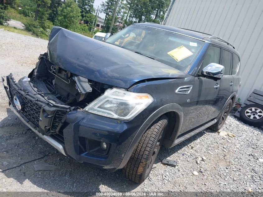 JN8AY2NC2H9501799 2017 Nissan Armada Platinum