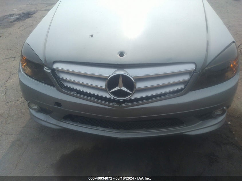 2008 Mercedes-Benz C 350 Sport VIN: WDDGF56X08F181467 Lot: 40034072