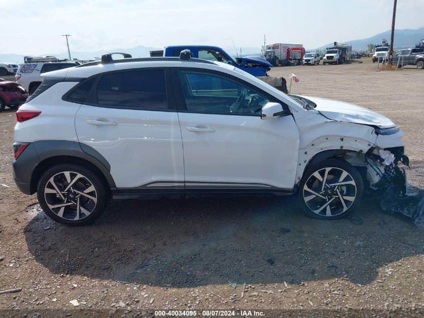 2023 Hyundai Kona Limited VIN: KM8K5CA35PU979386 Lot: 40034095