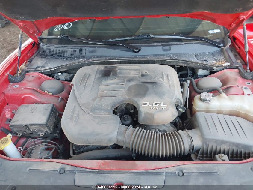 2020 Dodge Charger Sxt Rwd VIN: 2C3CDXBGXLH192715 Lot: 40034115