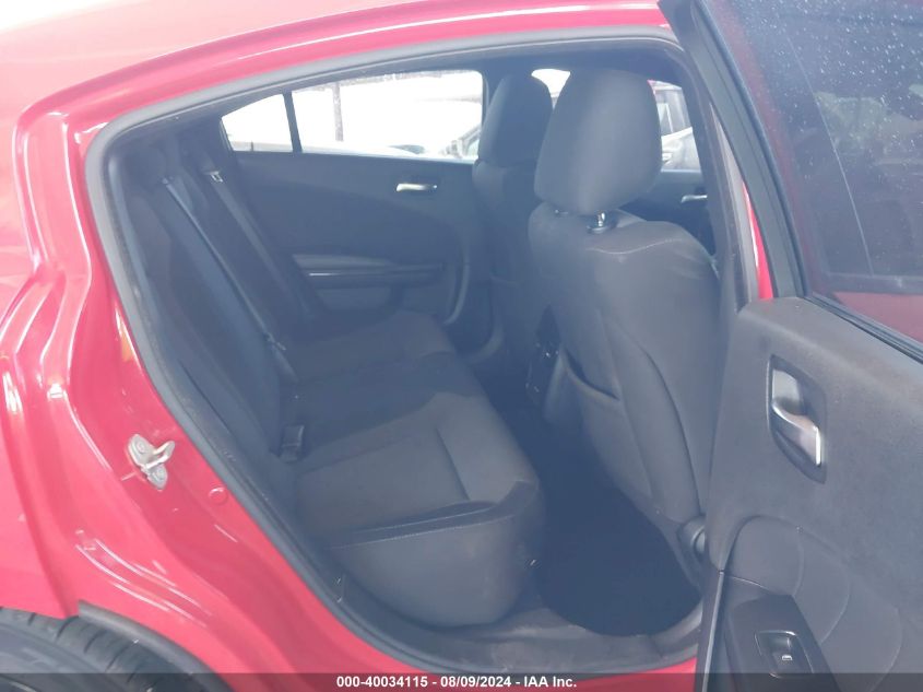 2020 Dodge Charger Sxt Rwd VIN: 2C3CDXBGXLH192715 Lot: 40034115