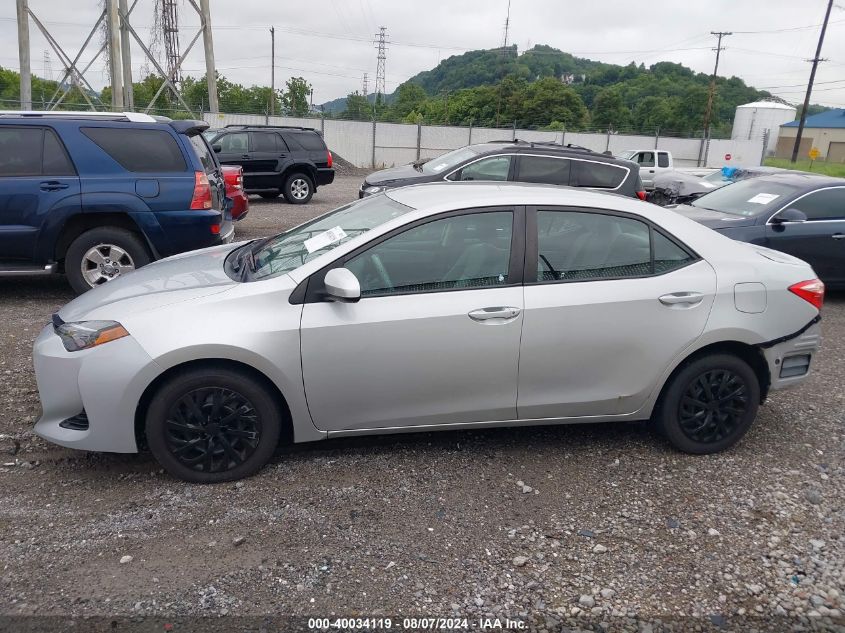 2019 Toyota Corolla Le VIN: 2T1BURHE6KC202383 Lot: 40034119