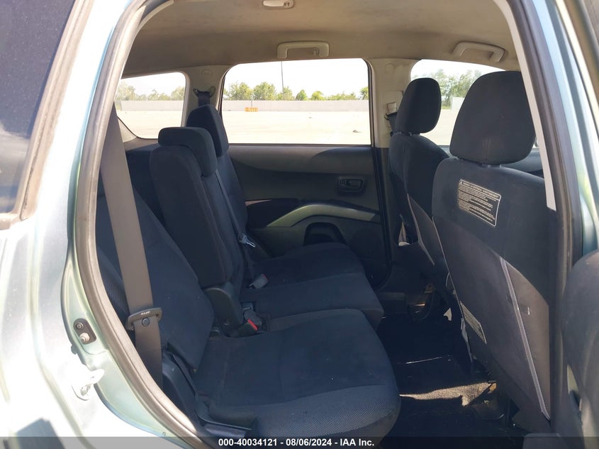2007 Mitsubishi Outlander Es/Ls VIN: JA4MS31X77U009199 Lot: 40034121