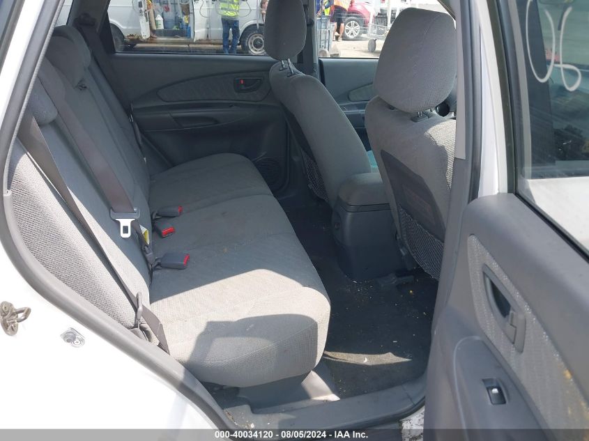 2005 Hyundai Tucson Gl VIN: KM8JM12B35U229619 Lot: 40034120