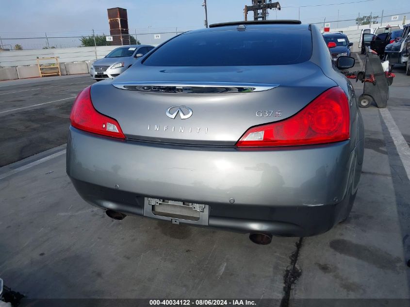 2011 Infiniti G37 Journey VIN: JN1CV6EK6BM212525 Lot: 40034122