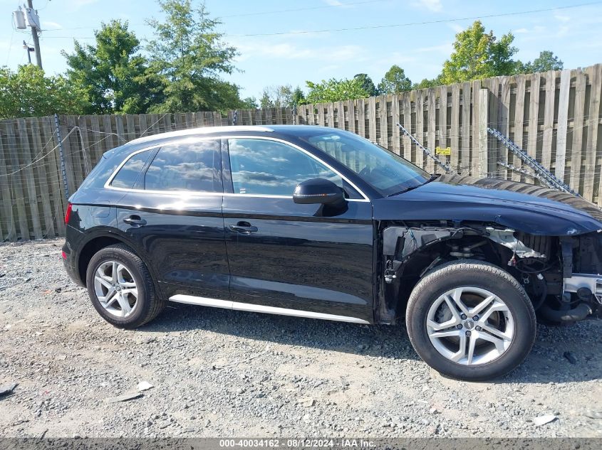 2019 Audi Q5 45 Premium VIN: WA1ANAFY9K2046839 Lot: 40034162