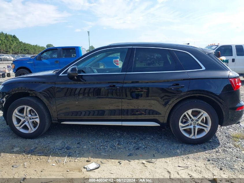 2019 Audi Q5 45 Premium VIN: WA1ANAFY9K2046839 Lot: 40034162