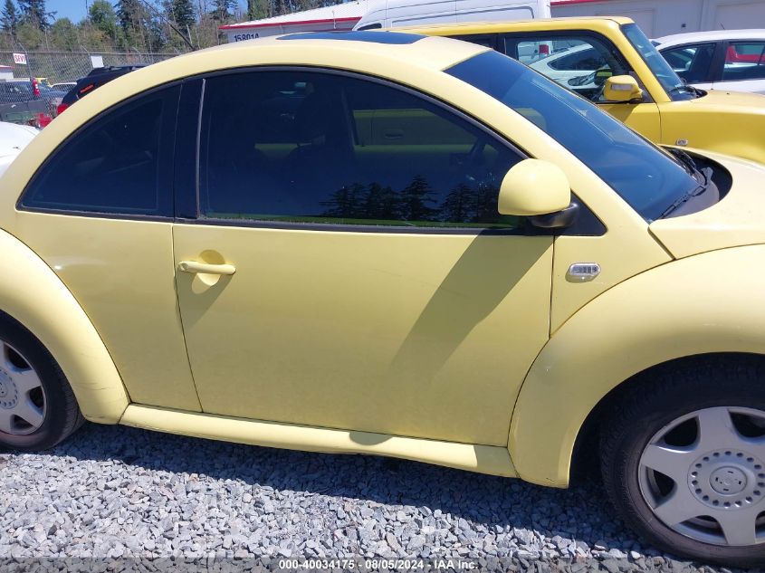 2000 Volkswagen New Beetle Gls VIN: 3VWCA21C4YM490267 Lot: 40034175