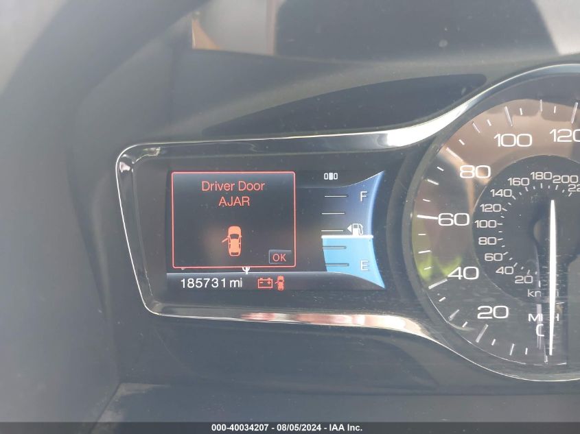 2011 Lincoln Mkx VIN: 2LMDJ6JK7BBJ08716 Lot: 40034207