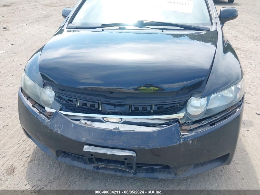 2009 Honda Civic Lx VIN: 2HGFA16529H353818 Lot: 40034211