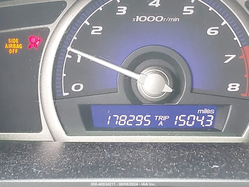 2009 Honda Civic Lx VIN: 2HGFA16529H353818 Lot: 40034211